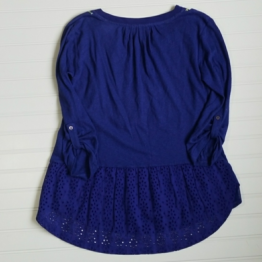 ❤️ Meadow rue 3/4 sleeve top size xs - Picture 5 of 8